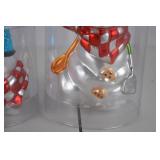 2 Snowman Ornaments