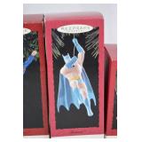 Hallmark Keepsake Ornament Lot - Superman, Batman, Spider-Man, Superman Lunchbox