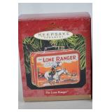 Hallmark Keepsake Ornament Lot - Lone Ranger, Howdy Doody, Coca-Cola Bear