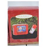 Hallmark Keepsake Ornament Lot - Lone Ranger, Howdy Doody, Coca-Cola Bear