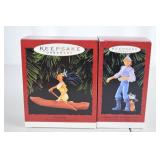 Hallmark Keepsake Ornament Lot - Pocahontas Collection (2 Pieces, Boxed)