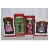 Hallmark Keepsake Ornament Lot - Barbie, Marilyn Monroe, Cinderella