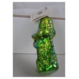 Christopher Radko Alligator Christmas Ornament Glass Collectible
