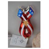 Assorted Christmas Ornaments incl. Christopher Radko Set/4