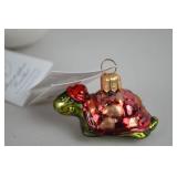 Assorted Christmas Ornaments incl. Christopher Radko Set/4