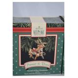 Hallmark Keepsake Santa and His Reindeer Ornament Set (5 Boxes)