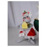 Annalee Holiday Mice, Snowmen, and Reindeer Figure Lot