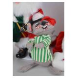 Annalee Holiday Mice, Snowmen, and Reindeer Figure Lot