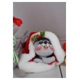 Annalee Holiday Mice, Snowmen, and Reindeer Figure Lot