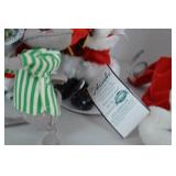 Annalee Holiday Mice, Snowmen, and Reindeer Figure Lot