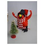 Annalee Dolls Christmas Figurines and Holiday Ornaments Assortment