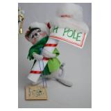 Annalee Dolls Christmas Figurines and Holiday Ornaments Assortment