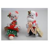 Annalee Dolls Christmas Figurines and Holiday Ornaments Assortment