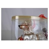 Glass Poodle Christmas Ornament in Original Box