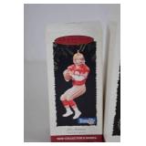 Hallmark Keepsake Sports Legends Ornaments - Montana, Shaq, Ryan