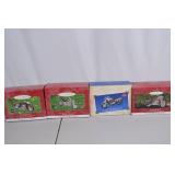 Hallmark Harley-Davidson Keepsake Ornament Lot - 4 Motorcycle Milestones