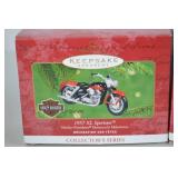 Hallmark Harley-Davidson Keepsake Ornament Lot - 4 Motorcycle Milestones