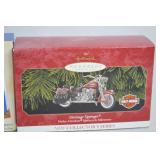 Hallmark Harley-Davidson Keepsake Ornament Lot - 4 Motorcycle Milestones