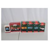 Hallmark Keepsake Ornament Lot - Cars, Trains, and Tractor Series