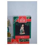 Assorted Christmas Ornaments, Hallmark Keepsake & Vintage Glass, 1990 Special