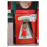 Assorted Christmas Ornaments, Hallmark Keepsake & Vintage Glass, 1990 Special