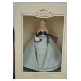 Hallmark Barbie Keepsake Ornament, Mercury Glass Santa & Collectible Shoe Ornaments