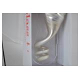 Department 56 Mercury Glass Santa Ornament