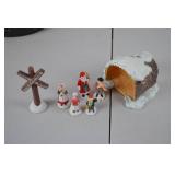 Assorted Vintage Christmas Decorations and Accessories Lot