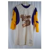 Vintage Uptown Bar MPLS Sand-Knit Jersey No. 5 - Purple and Gold