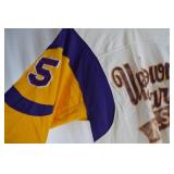 Vintage Uptown Bar MPLS Sand-Knit Jersey No. 5 - Purple and Gold