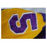 Vintage Uptown Bar MPLS Sand-Knit Jersey No. 5 - Purple and Gold