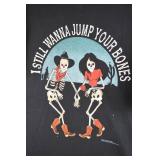 1995 Archer Park Nice Man XL T-Shirt Jump Your Bones Skeletons