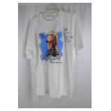 George Jones No Show 2004 Autographed T-Shirt, Size L