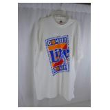Fruit of the Loom Miller Lite Basketball T-Shirt XL 1992 Minneapolis
