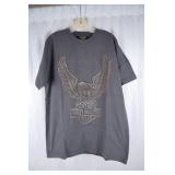 Harley-Davidson Graphic Tee Large - Stockholm Sweden Eagle Logo