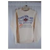 Nutmeg Mills Super Bowl XXVI Crewneck Sweatshirt Size M