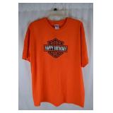 Gildan Ultra Blend Happy Birthday T-Shirt Large Orange Robb Yurch 4T
