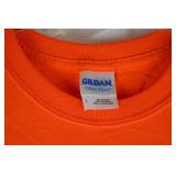 Gildan Ultra Blend Happy Birthday T-Shirt Large Orange Robb Yurch 4T