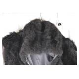 Black Fur Vest Size M
