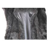 Black Fur Vest Size M