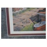 Country Auction by Ken Zylla Framed Signed Limited Edition Print 36x28