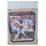 Kirby Puckett 1988 Starline Framed Poster, Minnesota Twins MLB
