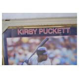 Kirby Puckett 1988 Starline Framed Poster, Minnesota Twins MLB