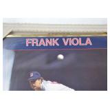 Frank Viola Framed Baseball Poster 16x21 Starline 1988