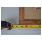 Lot of 3 Framed Art Prints: Mother and Child, Boy in Garden, Interior Scene