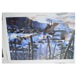 Wildlife Art Print Lot Signed by Ken Zylla and Others