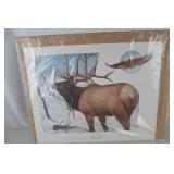 Wildlife Art Print Lot Signed by Ken Zylla and Others