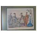 Pair of Framed Godey