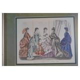 Pair of Framed Godey