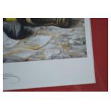 Framed Firefighter Art Print "The Fireman